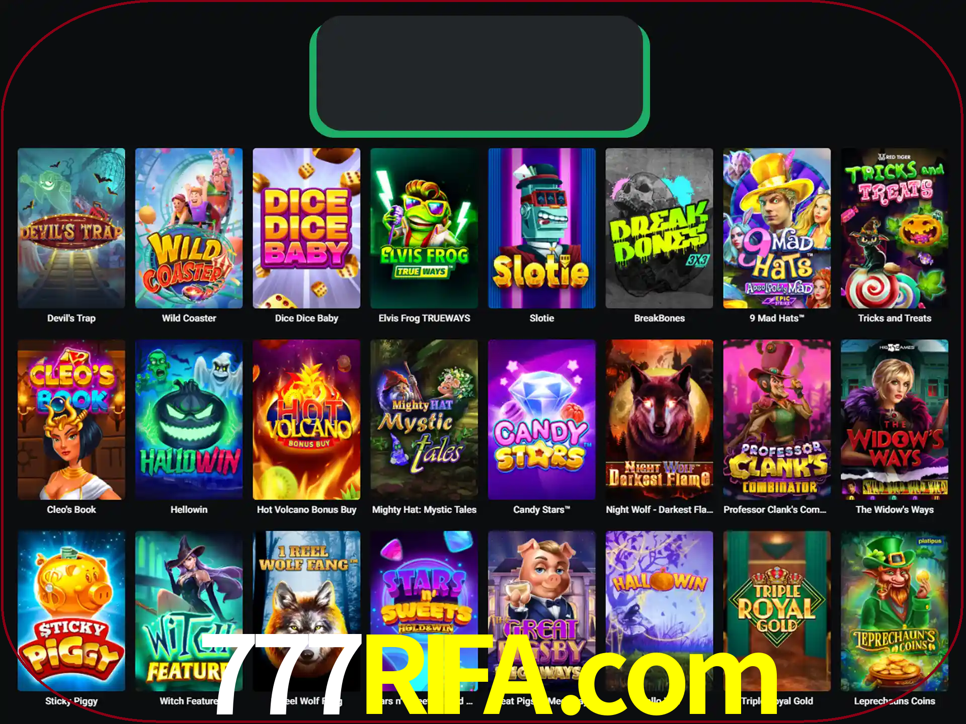 Procure por seus amados jogos de slot.